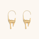 Tears of Blood Hoops - Jewelry de Corner